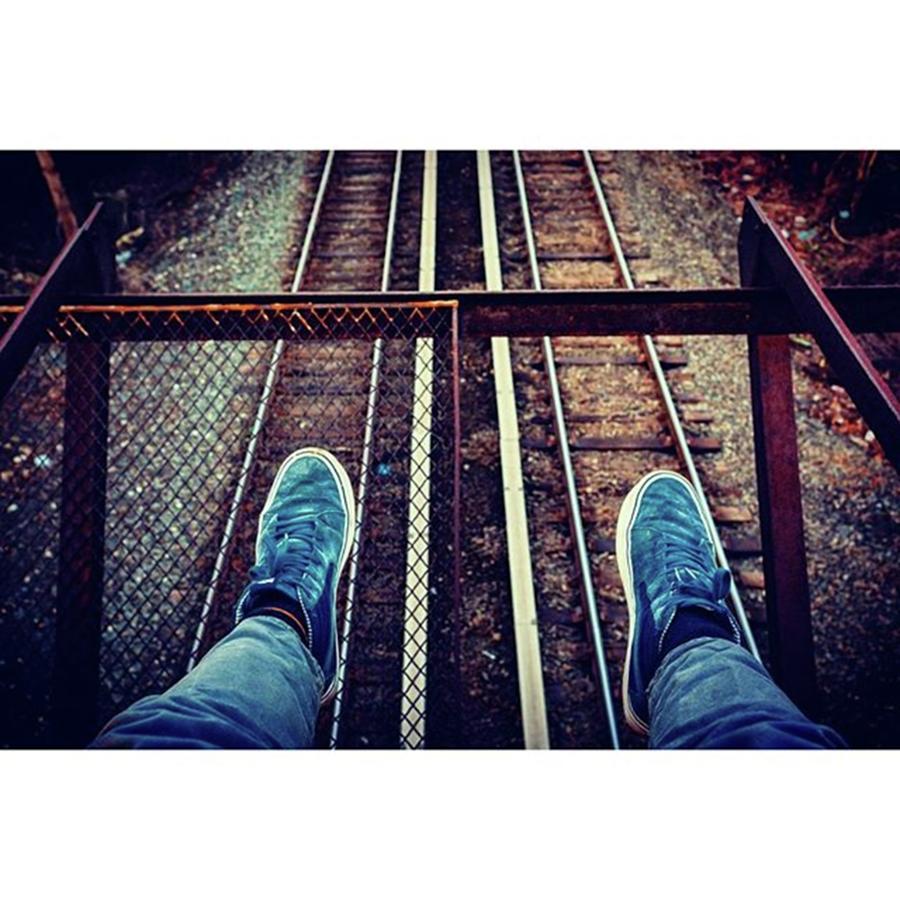 Train Photograph - One Step Away by Sarjeel Zaman