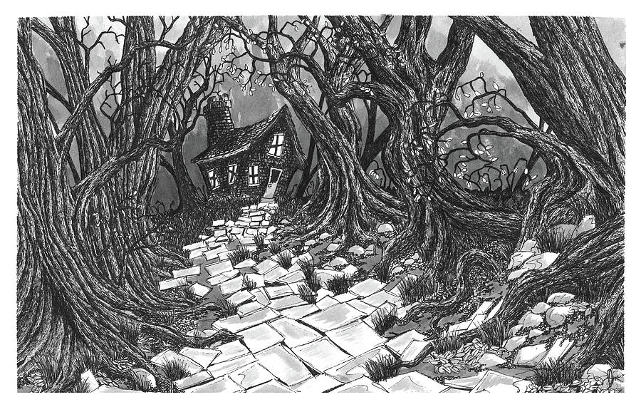 I Wonder Whos Home? Drawing by Jonathan Baldock I Wonder Whos Home? Drawing by Jonathan Baldock