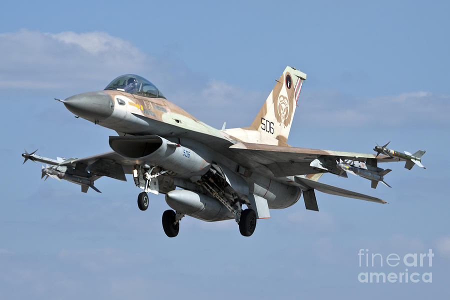 IAF F-16C Fighter Photograph by Nir Ben-Yosef