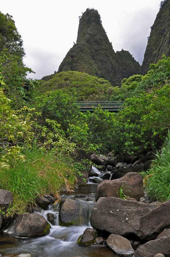 Iao Valley Needle Photograph by Kelly Wade
