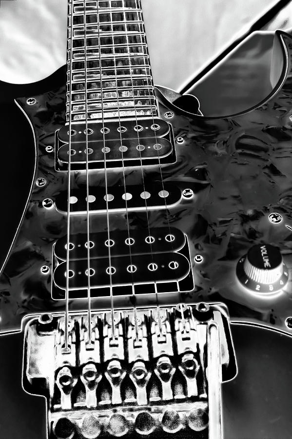 Ibanez Guitar Photograph by David Patterson