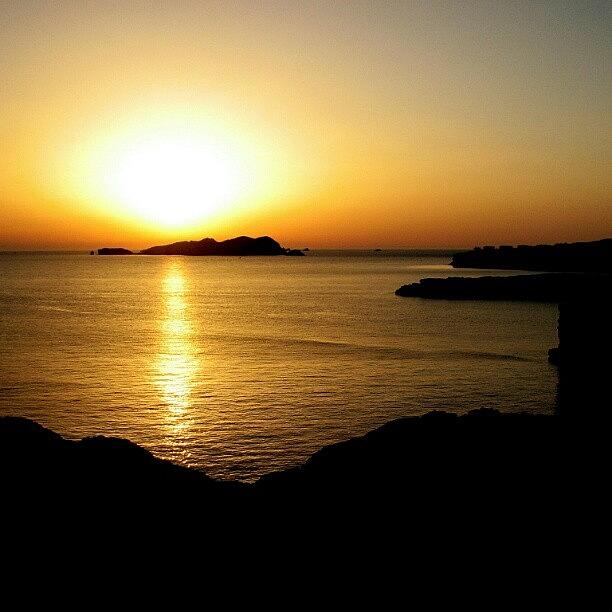 Sunset Photograph - Ibiza Sunset #ibiza #calatarida by Gogliardo Maragno