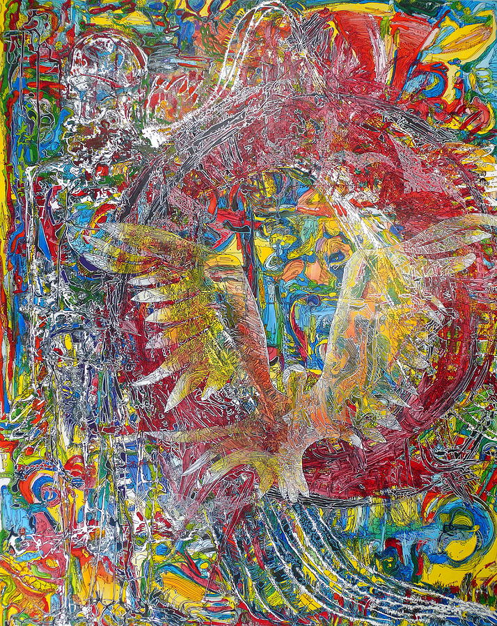 Icarus.Anatomy of freedom Painting by Igor Prokop | Fine Art America
