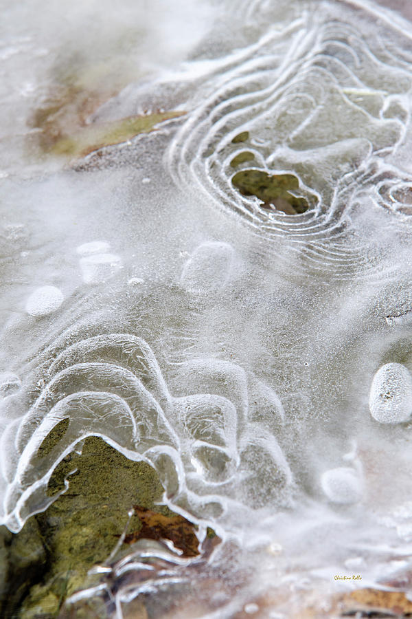 Ice Abstract Photograph by Christina Rollo
