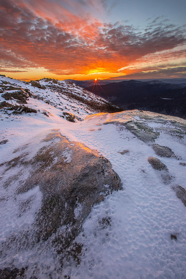 Ice and Fire Photograph by White Mountain Images