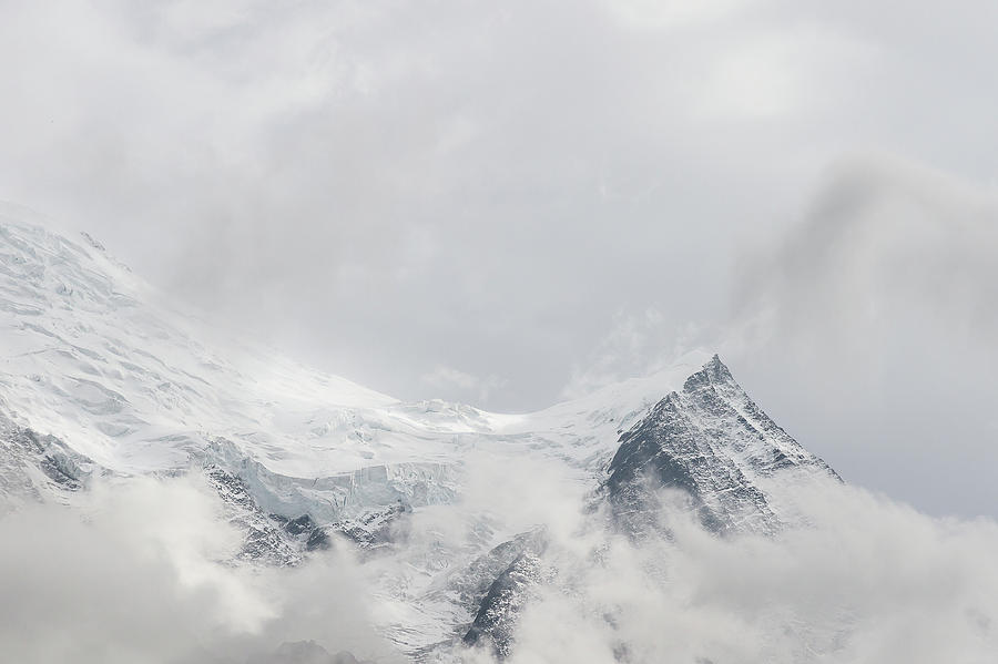 Ice and rocks - Chamonix - French Alps Photograph by Paul MAURICE