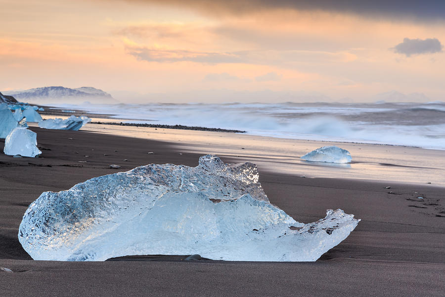 Ice Beach Photograph by Sue Leonard
