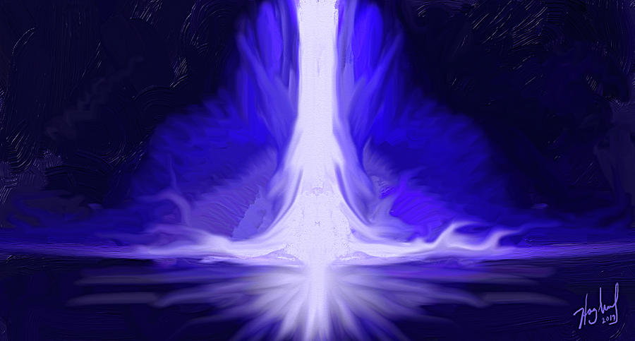 Ice Blue Power by Mark Haglund Ice Blue Power by Mark Haglund