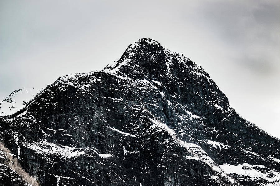 Ice Caps near Undredal Norway Photograph by Adam Rainoff