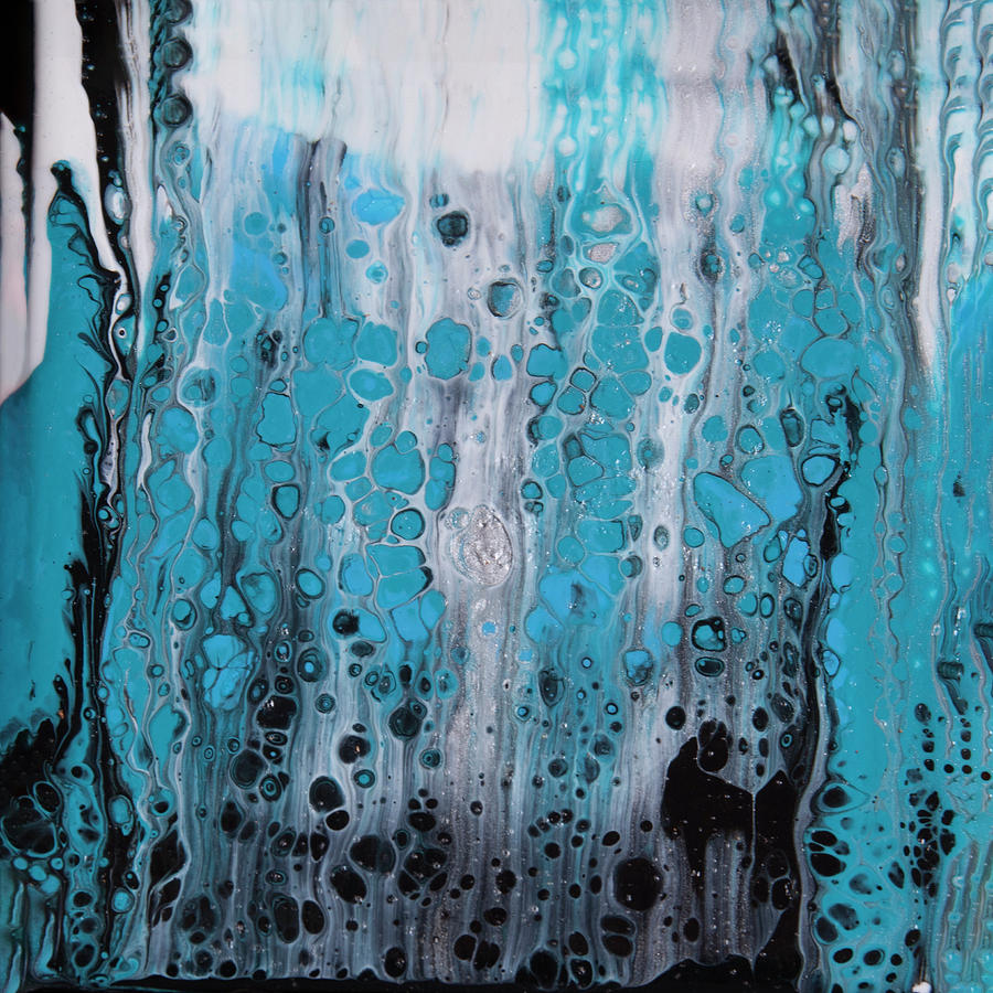 Ice Castles IV Painting by Judy Huck