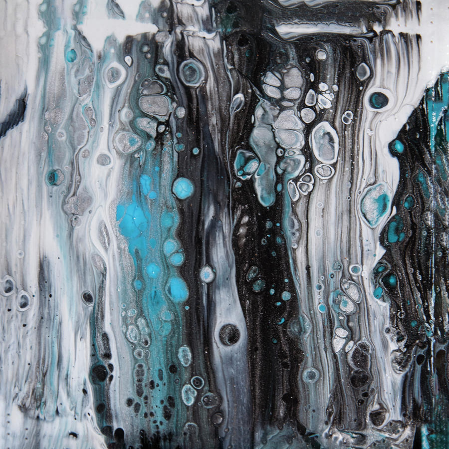 Ice Castles V Painting by Judy Huck