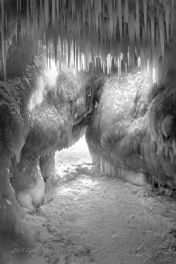 Ice Cave Exit Photograph by Frederic A Reinecke