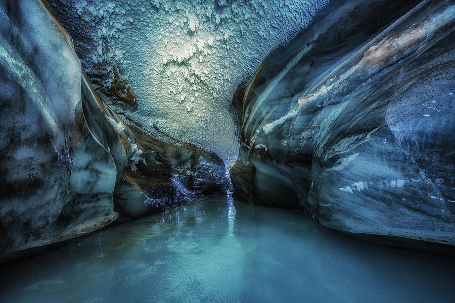 Ice Cave Photograph by James Billings