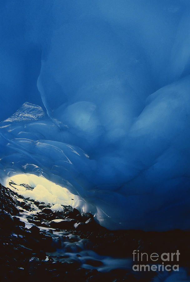 Ice Cave, Mt. Rainier Photograph by F. Stuart Westmorland