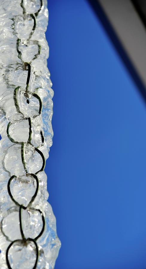 Ice Chain Photograph by Jerry Sodorff