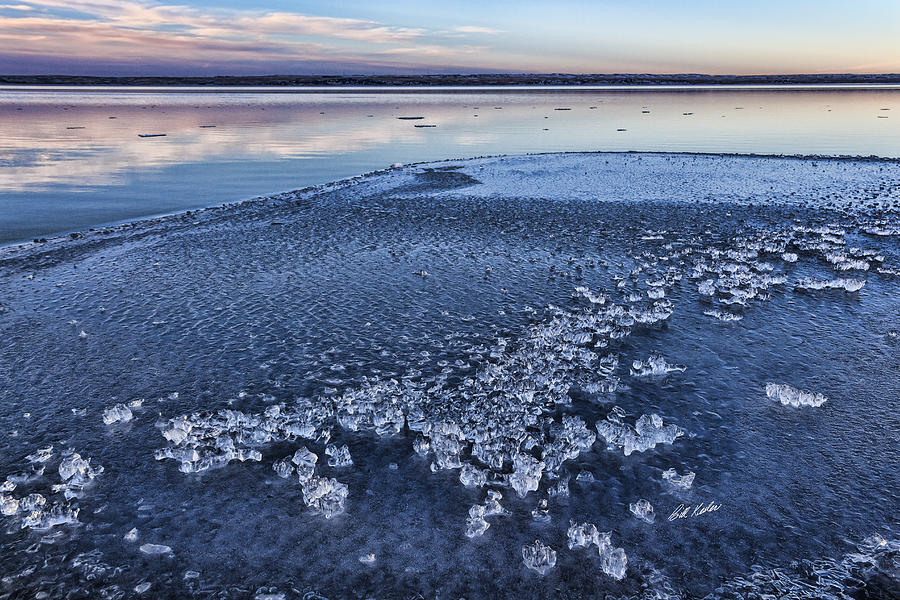 Ice Chunks Photograph by Bill Kesler