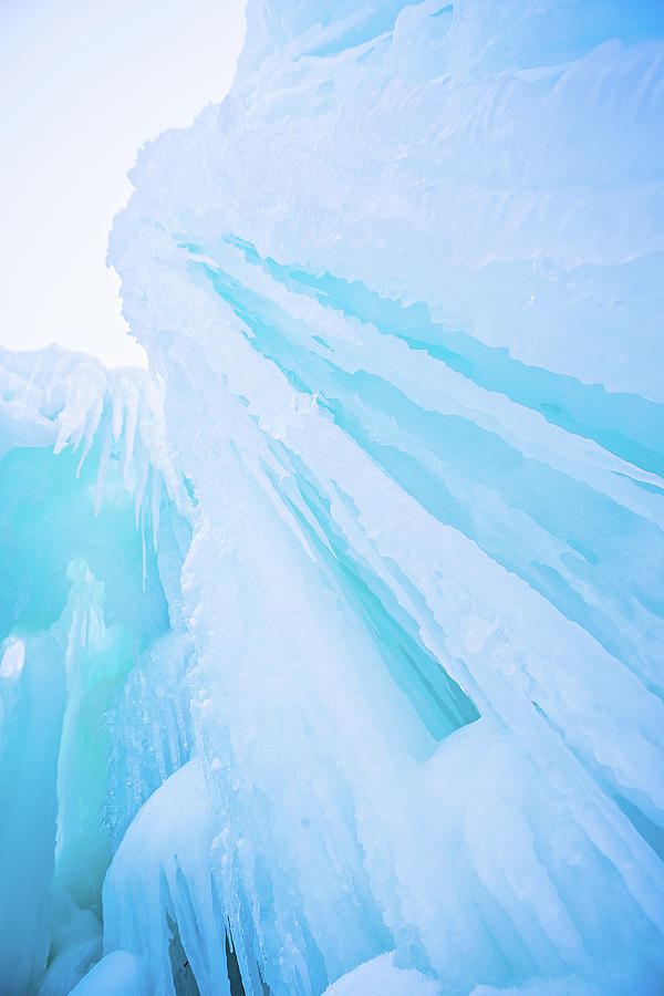Ice Covered Mountains Good For Ice Climbing Photograph by Alex Grichenko