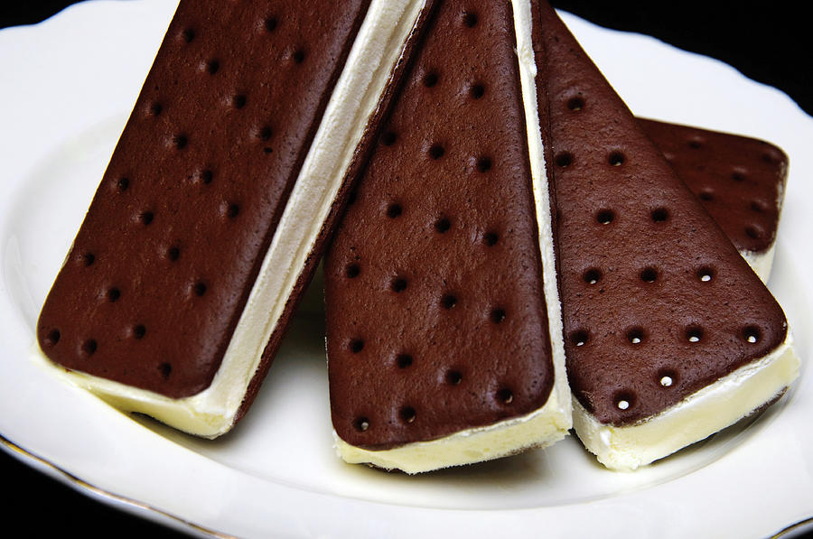 Ice Cream Sandwiches Photograph by Andee Design