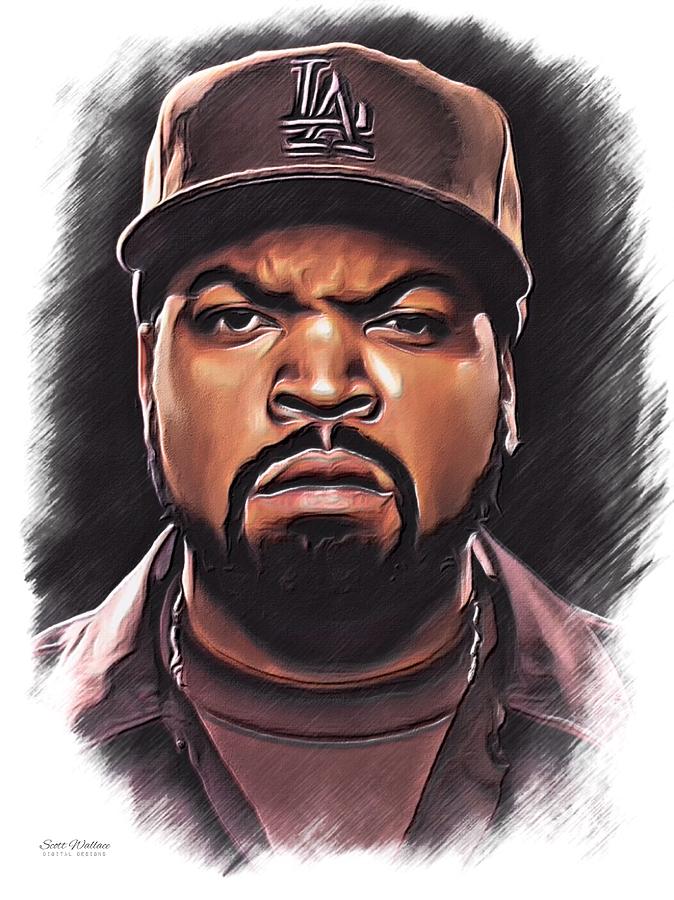 Ice Cube Color Sketch by Scott Wallace