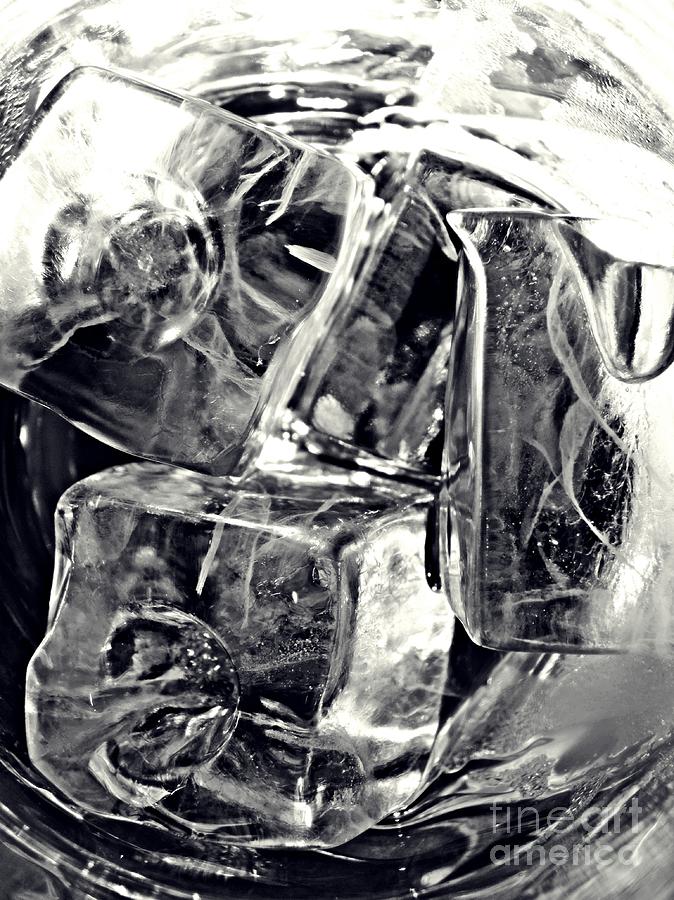 Ice Cubes 2 Photograph by Sarah Loft
