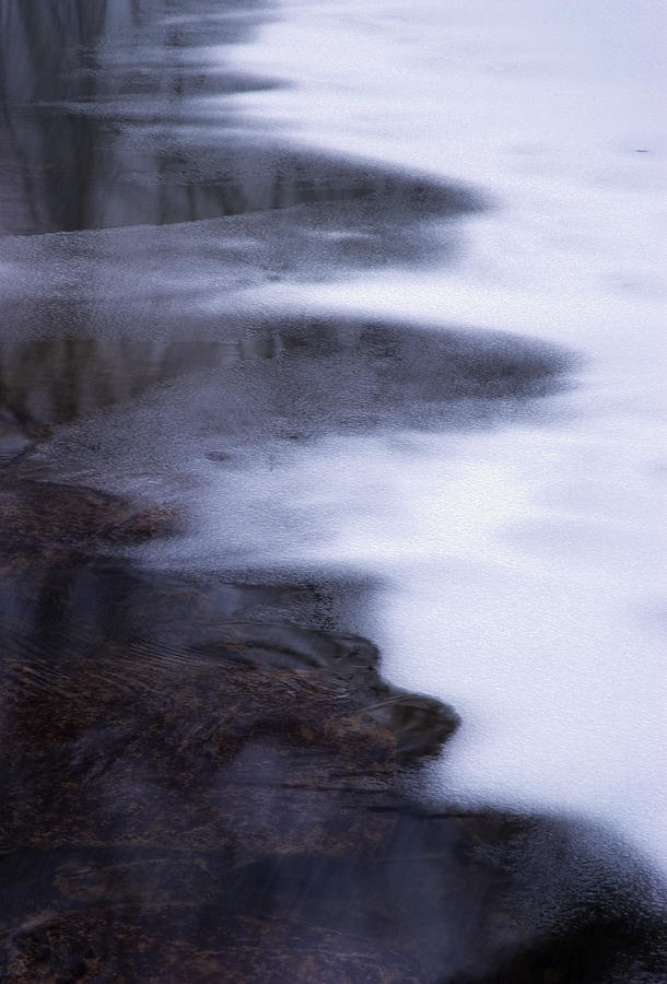Ice Flow Photograph by Don Mennig
