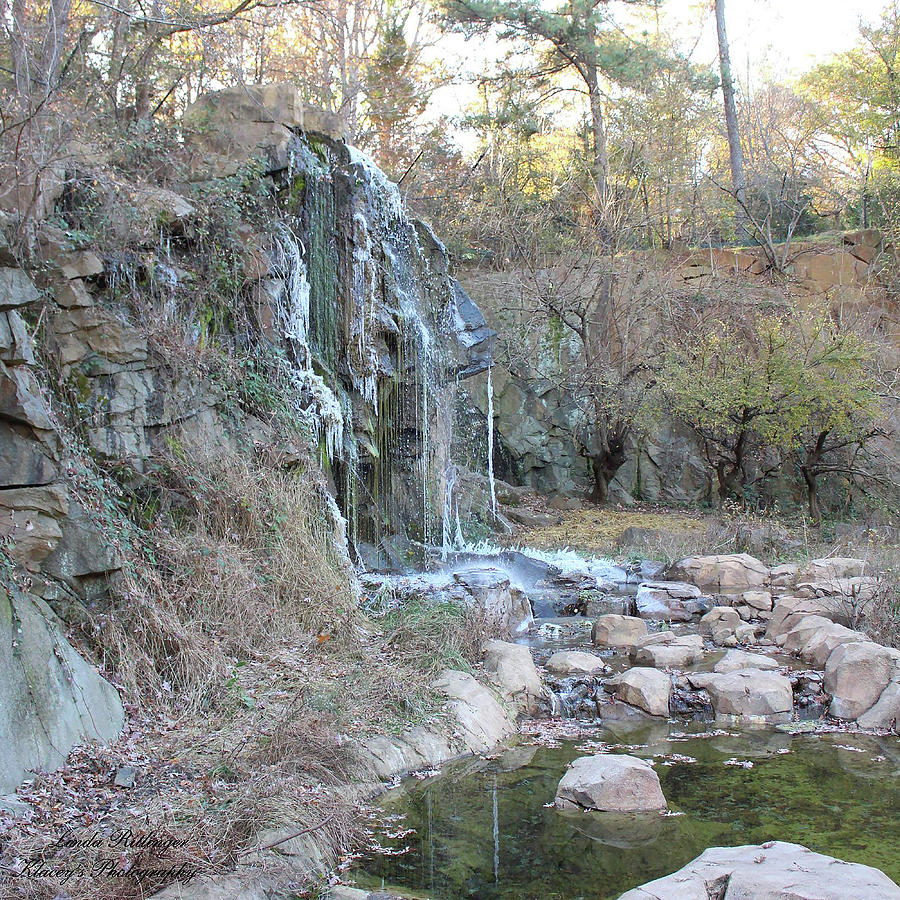 Ice Glazed Waterfall by Linda Ritlinger Ice Glazed Waterfall by Linda Ritlinger