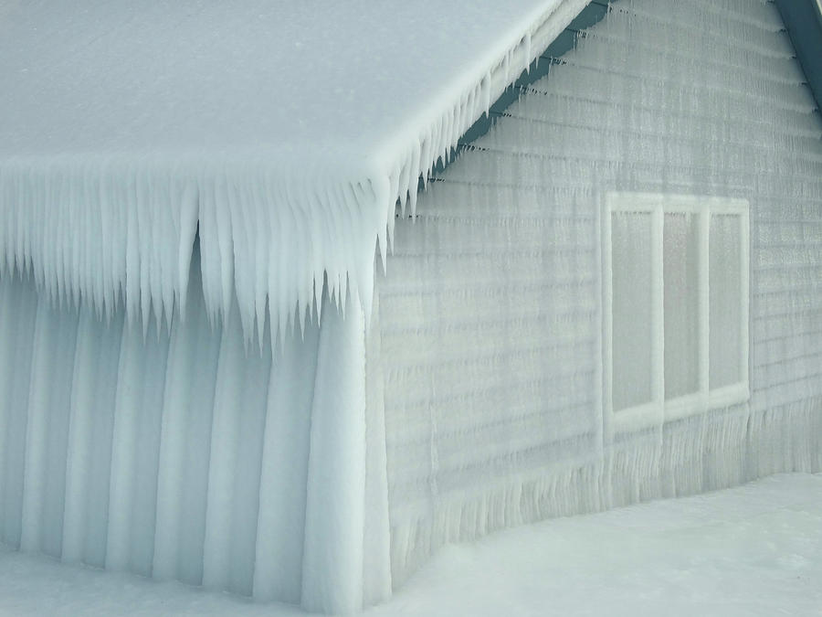 Ice House Wonderland Photograph by David T Wilkinson