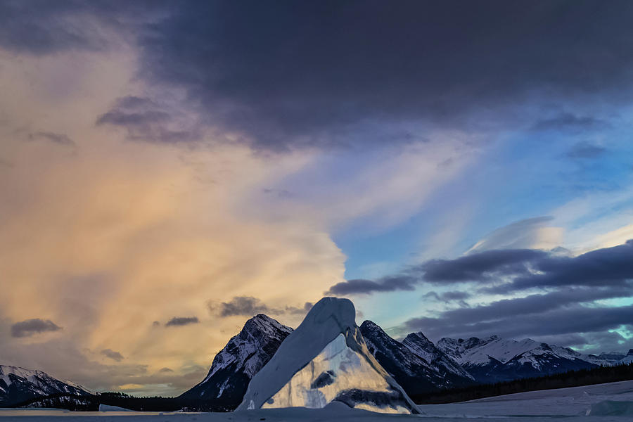 Ice Mountain Photograph by Joe Kopp
