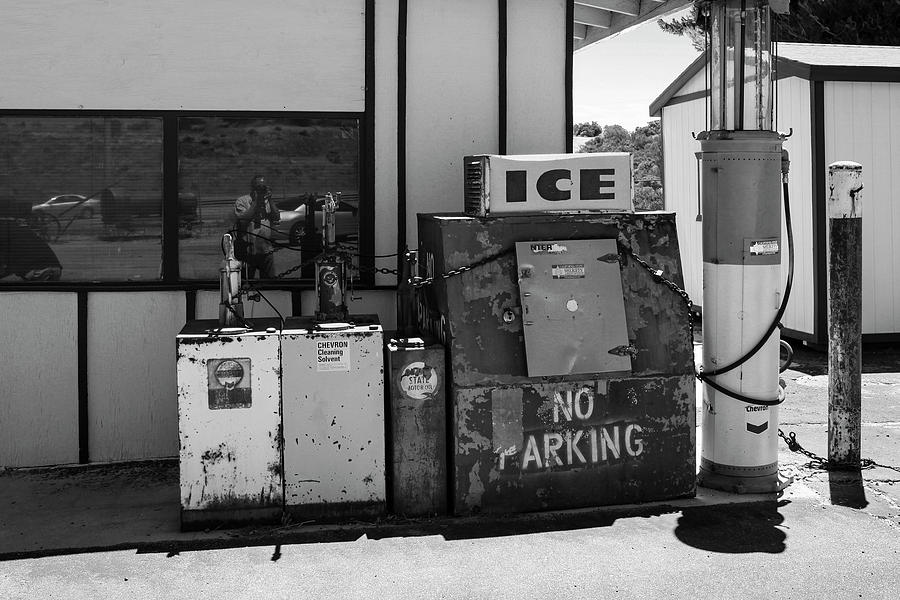 Ice - No Parking Photograph by Gene Parks