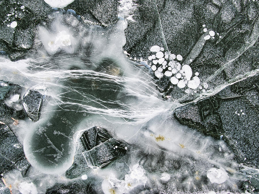 Ice Patterns XXXIII Photograph by Steven Ralser