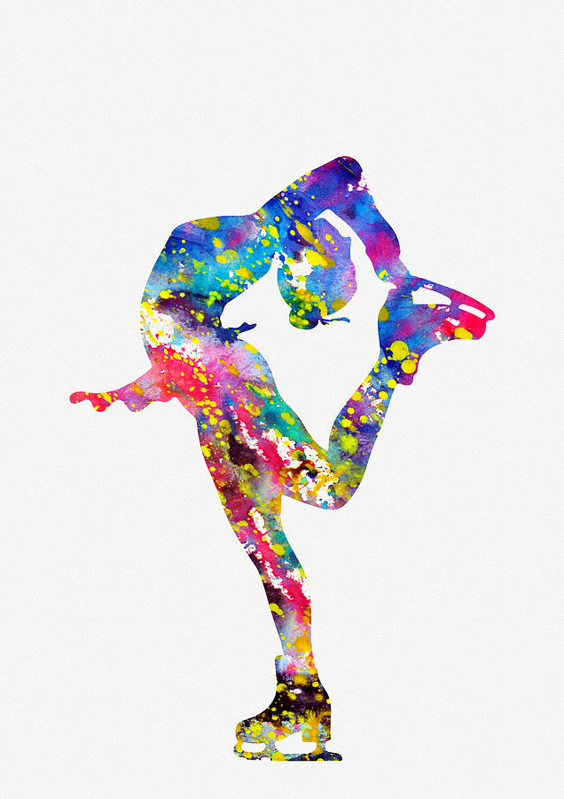 figure skating artwork