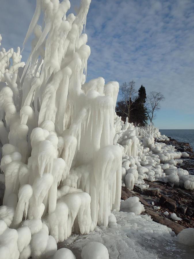 Ice Statues Photograph by James Peterson