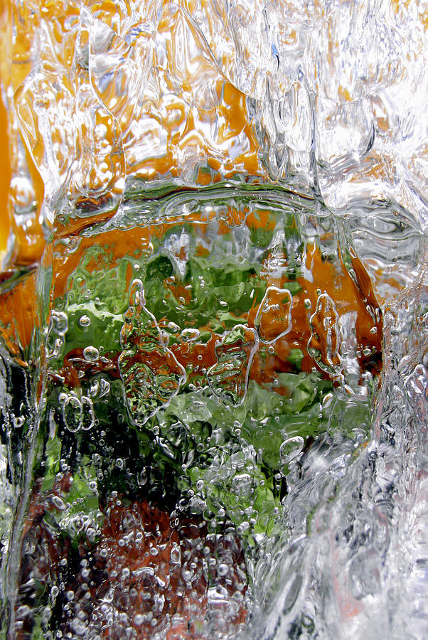 Abstract Photograph - Ice Vase by Sami Tiainen