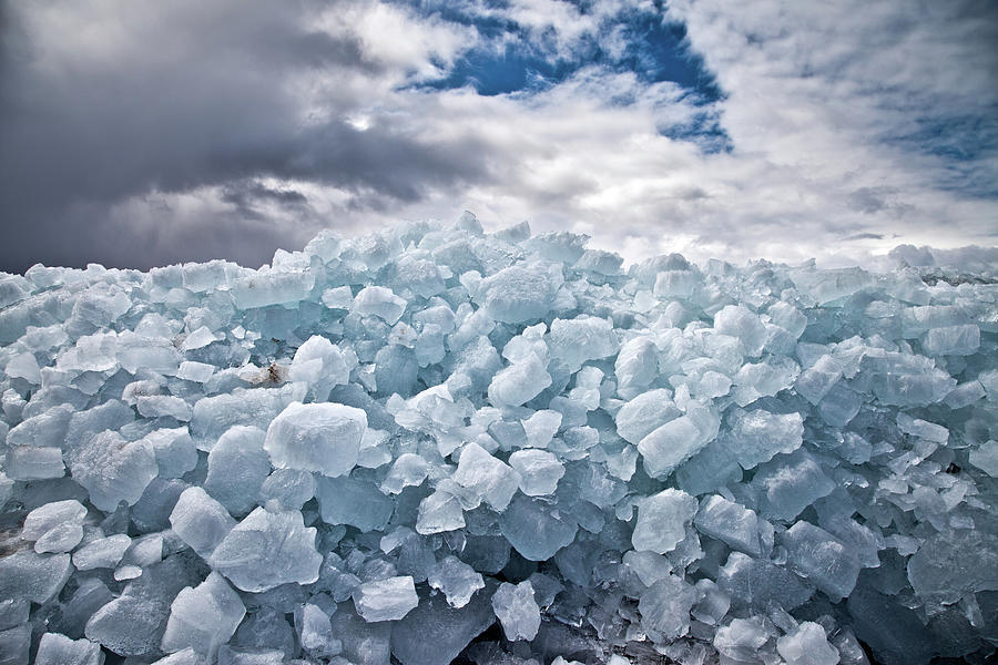 Ice Wall Photograph by Brian Boudreau - Fine Art America