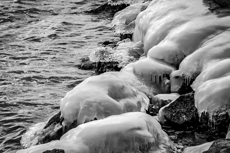 Ice Water Photograph by Ray Congrove