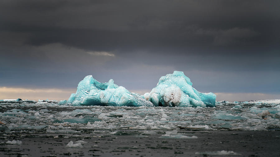 Iceberg i Photograph by James Billings