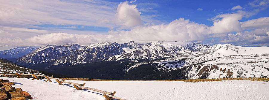 Rocky Mountain National Park Photograph - Iceberg Pass Panorama by Rich Walter