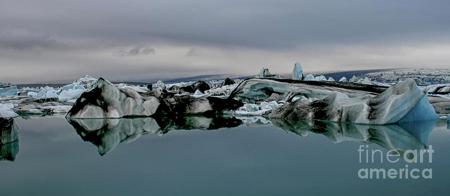 Icebergs In Iceland Photograph by Patricia Hofmeester