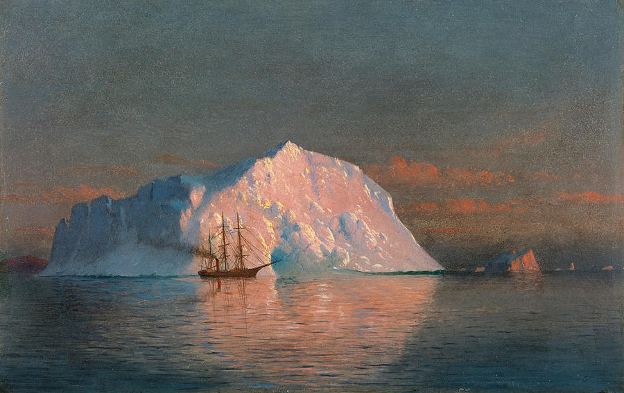 Icebergs. Labrador Painting by William Bradford