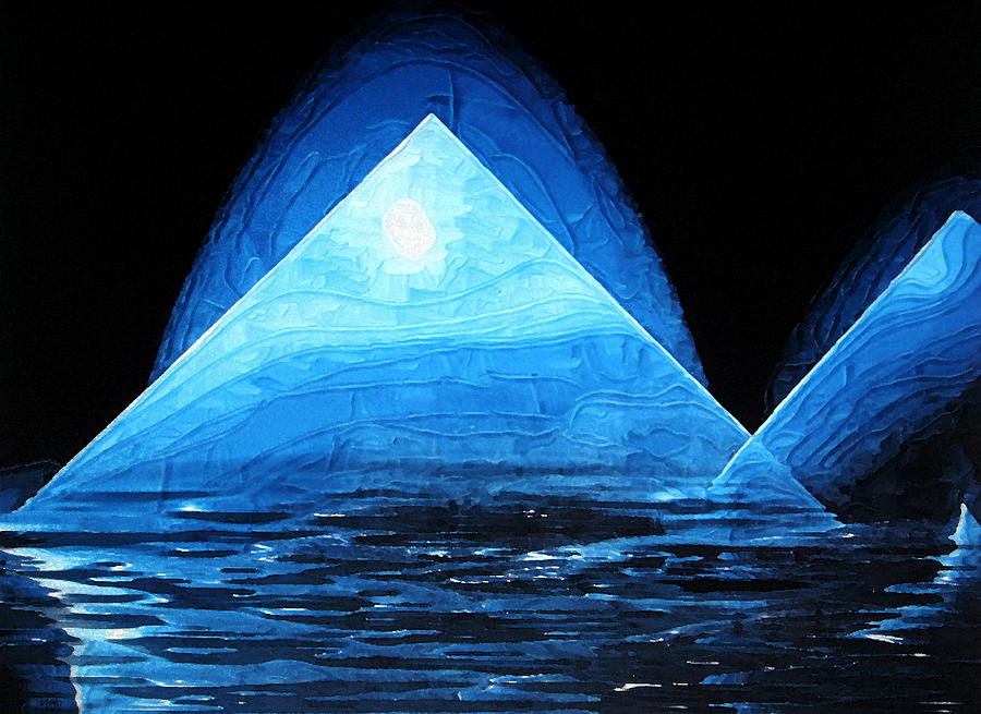 Iced Reflection Digital Art by Holly Ethan