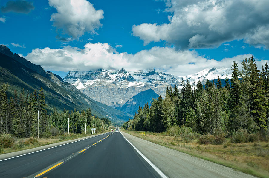 Icefields Parkway Highway Photograph by U Schade
