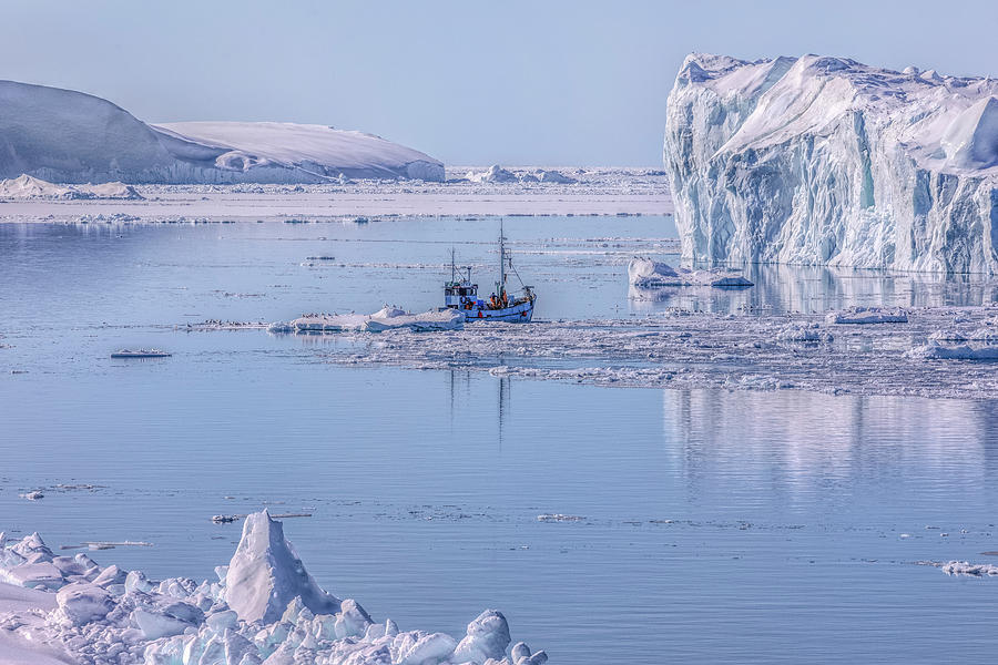 Icefjord in Greenland Photograph by Joana Kruse