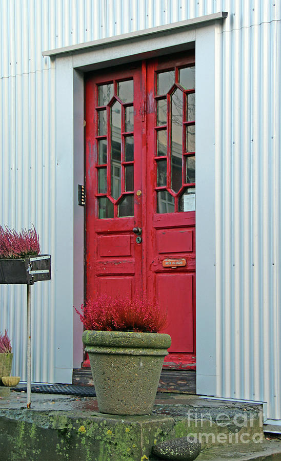 Iceland Doorway  7297 Photograph by Jack Schultz
