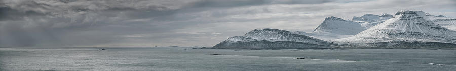 Iceland East Coast Panorama Photograph by Andy Astbury