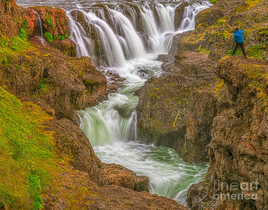 Iceland falls Photograph by Izet Kapetanovic