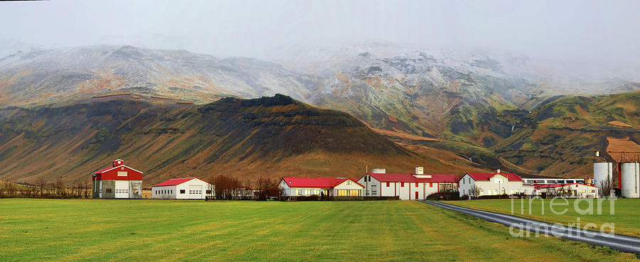 Eyjafjallajokull Iceland  Panorama1 Photograph by Jack Schultz