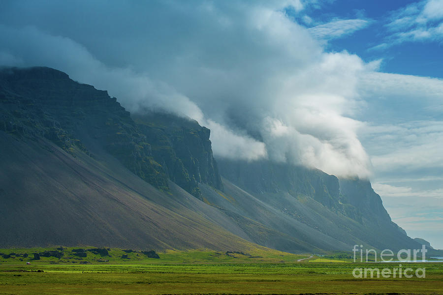 Iceland Imposing Cliffs Photograph