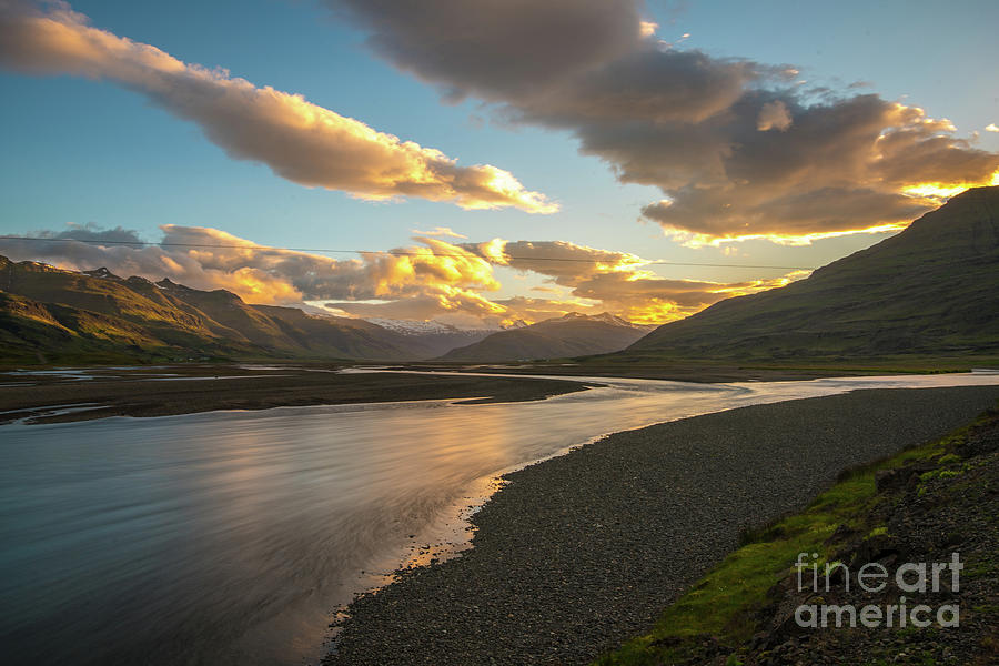 Iceland Ring Road Landscape Serenity Photograph by Mike Reid