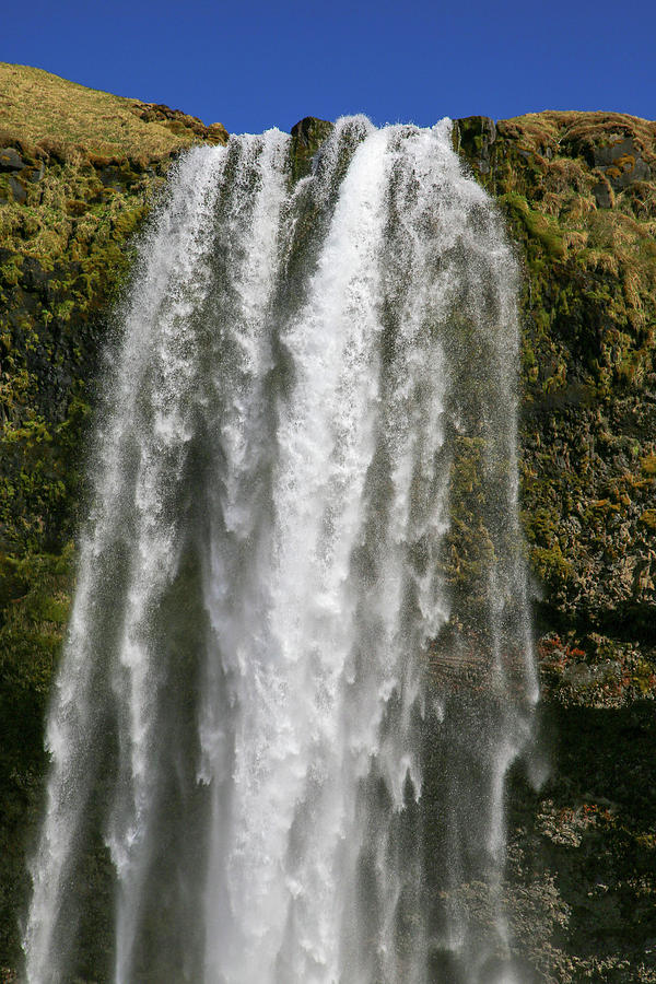 Iceland Skogafoss Waterfall Legend Photograph