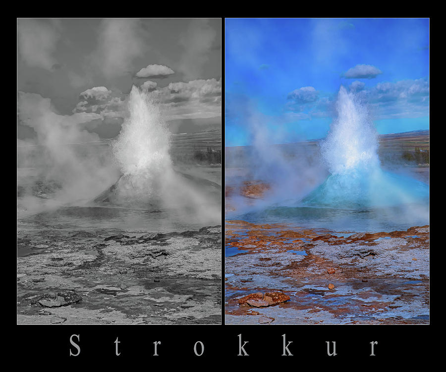 Iceland Strokker Geyser Photograph